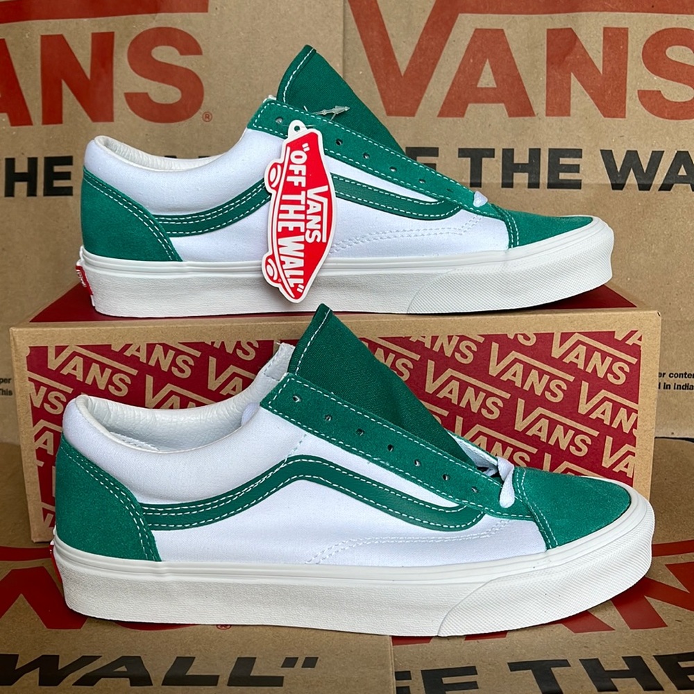 Vans Style 36 Classic Sport Cdmmgreen/True White WMNS - Picture 2 of 16